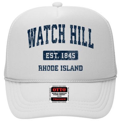 Watch Hill Rhode Island Ri Vintage Athletic Sports Trucker Hat