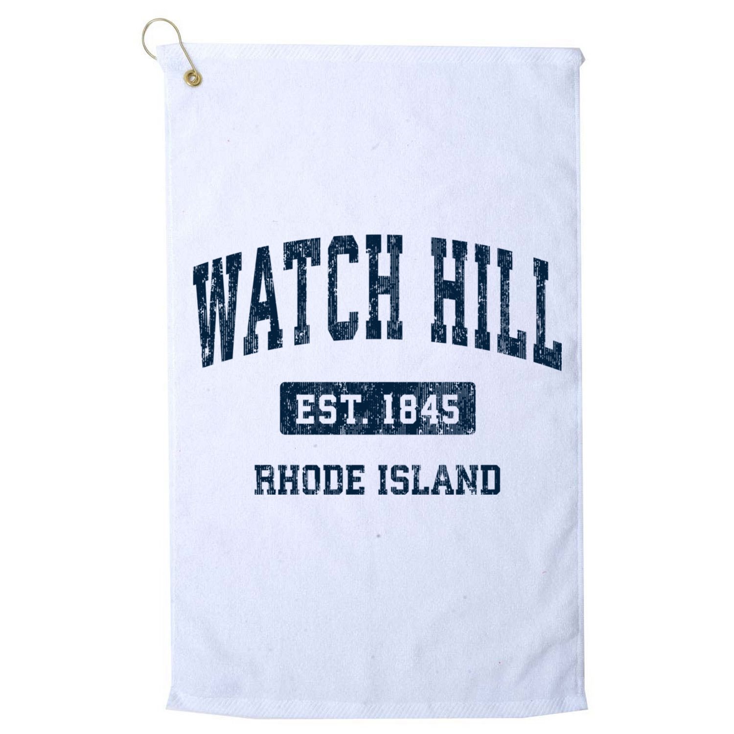 Watch Hill Rhode Island Ri Vintage Athletic Sports Golf Towel