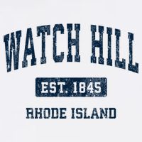 Watch Hill Rhode Island Ri Vintage Athletic Sports Kids T-Shirt