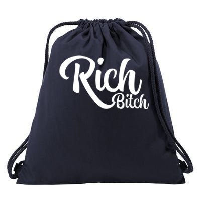 Wo Hot Rich Bitch Fashion Tops Great Gift Drawstring Bag