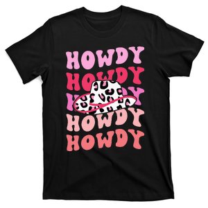 white howdy rodeo western hat sourn cowgirl T-Shirt