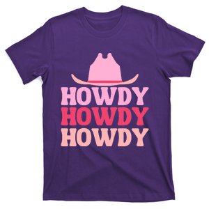 White Howdy Rodeo Western Country Southern Cowgirl T-Shirt