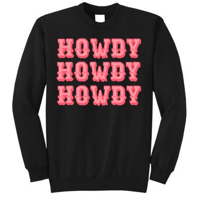 White Howdy Rodeo Western Country Southern Cowgirl Sweatshirt