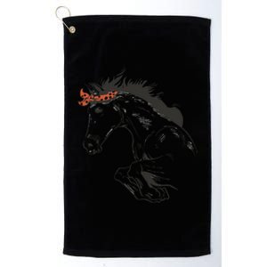 Wild Horse Running Platinum Collection Golf Towel