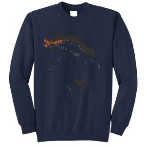 Wild Horse Running Tall Sweatshirt