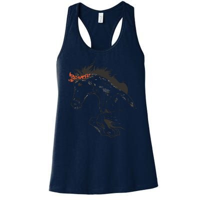 Wild Horse Running Women's Racerback Tank