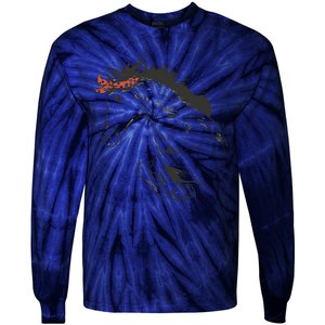 Wild Horse Running Tie-Dye Long Sleeve Shirt