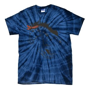 Wild Horse Running Tie-Dye T-Shirt