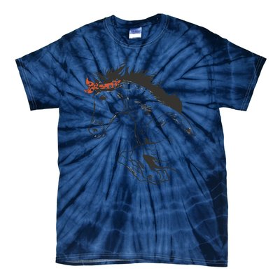 Wild Horse Running Tie-Dye T-Shirt