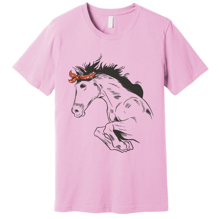 Wild Horse Running Premium T-Shirt