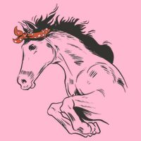 Wild Horse Running Premium T-Shirt