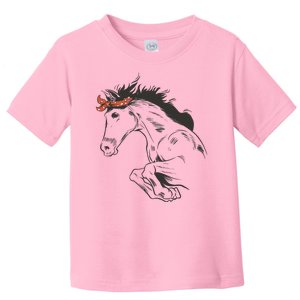 Wild Horse Running Toddler T-Shirt