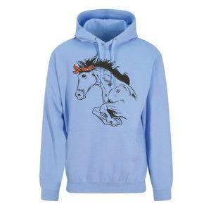 Wild Horse Running Unisex Surf Hoodie