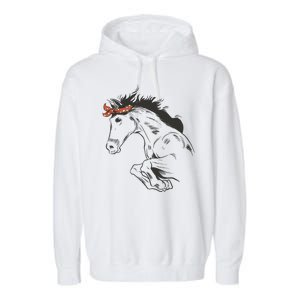 Wild Horse Running Garment-Dyed Fleece Hoodie