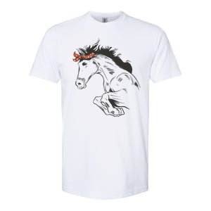 Wild Horse Running Softstyle CVC T-Shirt