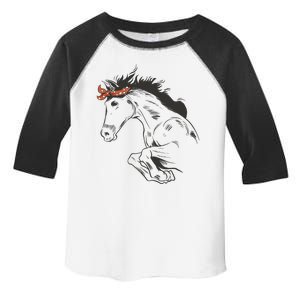 Wild Horse Running Toddler Fine Jersey T-Shirt