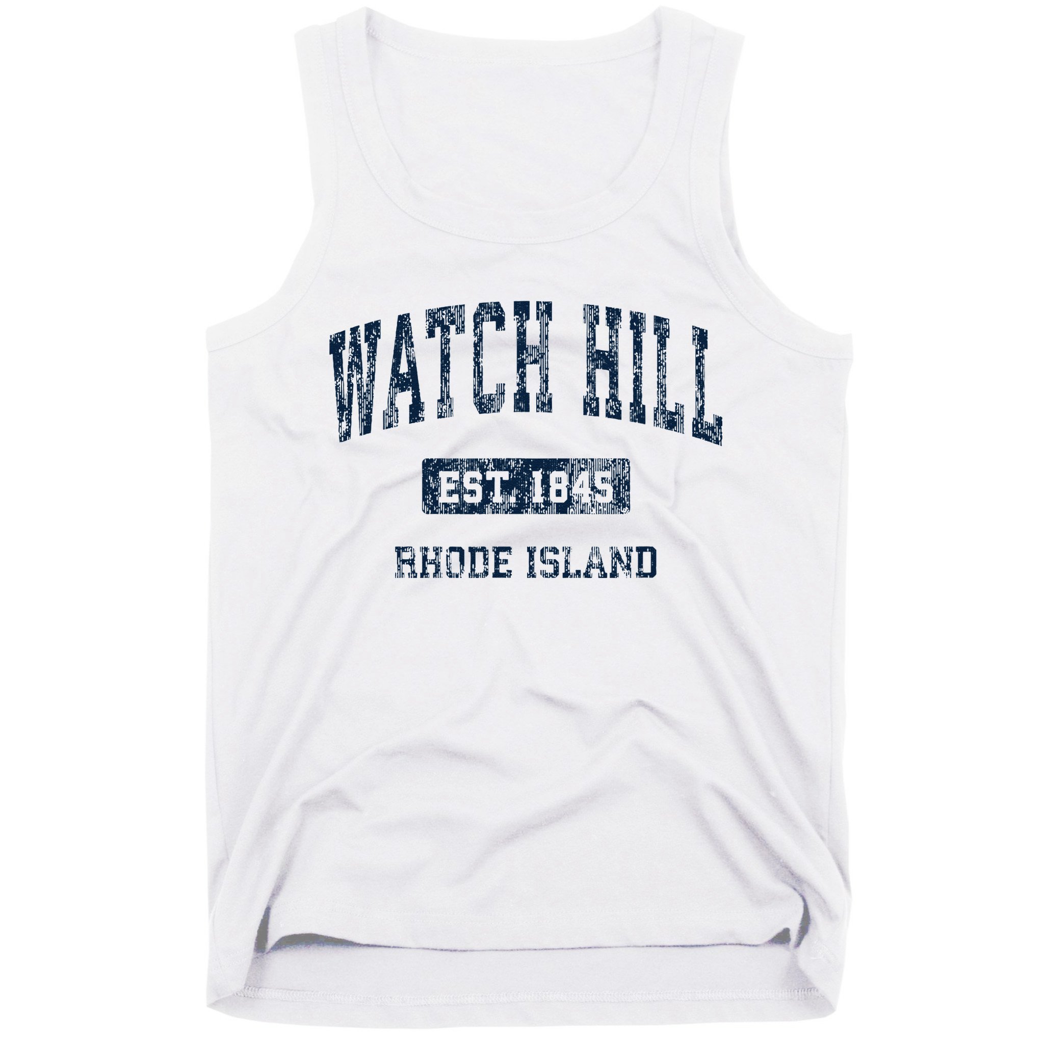 Watch Hill Rhode Island RI Vintage Athletic Sports Design Tank Top