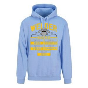 Welder Hourly Rate Funny Welding Gift For Hard Worker Welder Unisex Surf Hoodie