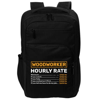 Woodworker Hourly Rate Woodworking Impact Tech Backpack