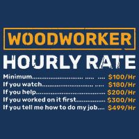 Woodworker Hourly Rate Woodworking Button