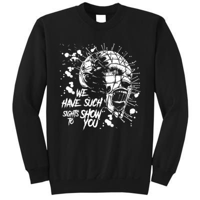 We Have Such Sights To Show You Retro Horror Movie 1987 Halloween Sweatshirt