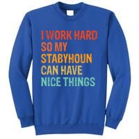 Work Hard So My Stabyhoun Can Have Nice Things Gift Sweatshirt