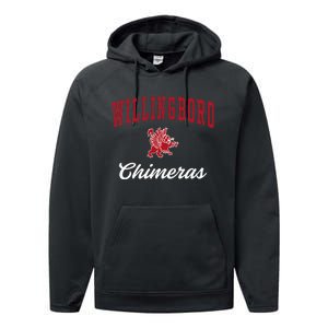 Willingboro High School Chimeras Performance Fleece Hoodie