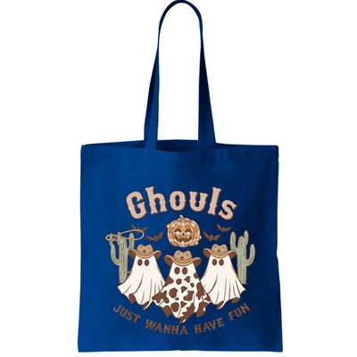 Western Halloween Spooky Ghosts Ghouls Just Wanna Have Fun Gift Bag