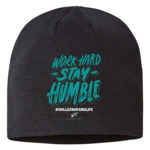 Work Hard Stay Humble Folsom Care Center Sustainable Beanie