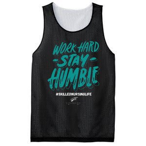 Work Hard Stay Humble Folsom Care Center Mesh Reversible Basketball Jersey Tank