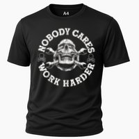 Work Harder Skull Engineer Meme No One Cares Work Harder Motivational Quote Performance Shirt