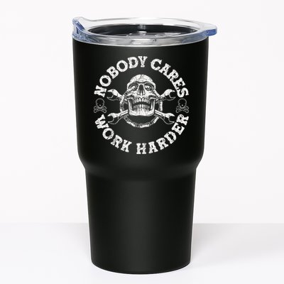 Work Harder Skull Engineer Meme No One Cares Work Harder Motivational Quote Tumbler