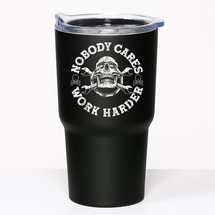 Work Harder Skull Engineer Meme No One Cares Work Harder Motivational Quote Tumbler