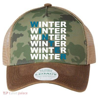 Winter Holiday Season Retro Legacy Tie Dye Trucker Hat