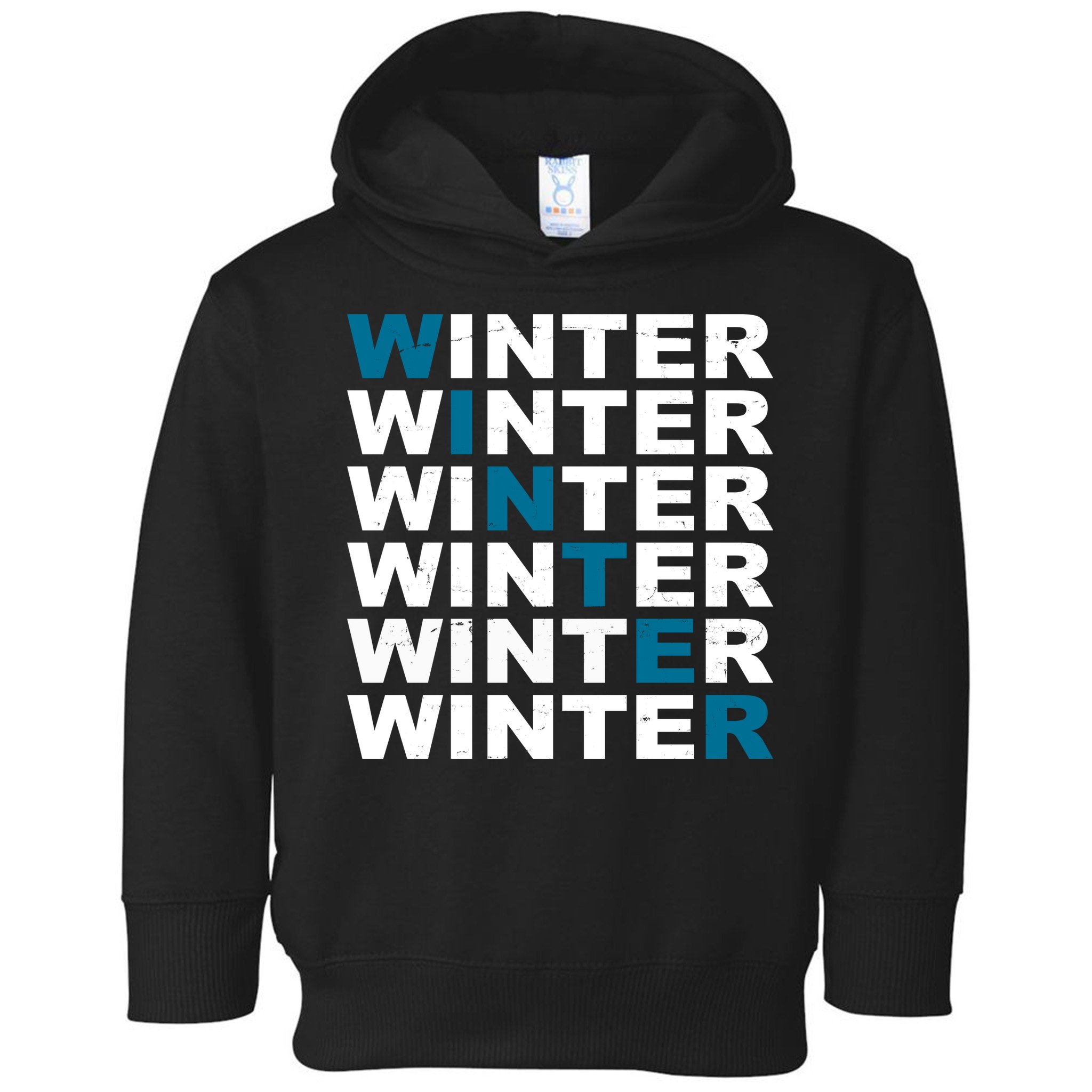 Winter Holiday Season Retro Toddler Hoodie