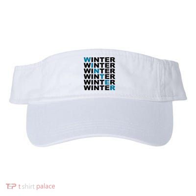 Winter Holiday Season Retro Valucap Bio-Washed Visor