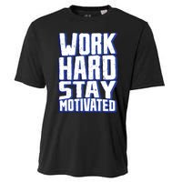 Work Hard Stay Motivated Cooling Performance Crew T-Shirt