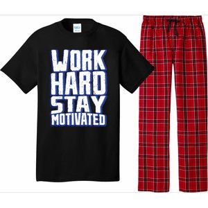 Work Hard Stay Motivated Pajama Set