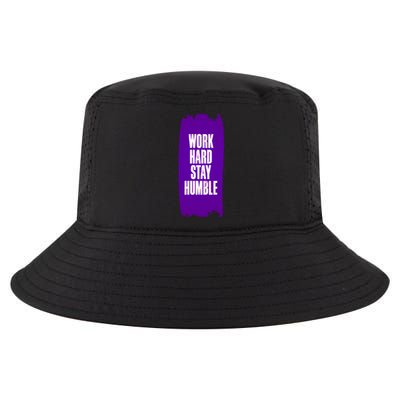 Work Hard Stay Humble Fun Birthday Gift Idea Great Gift Cool Comfort Performance Bucket Hat