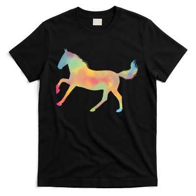 Watercolor Horse Silhouette T-Shirt