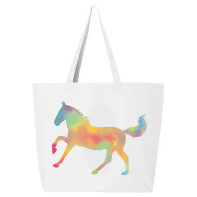 Watercolor Horse Silhouette 25L Jumbo Tote