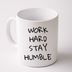 Work Hard Stay Humble For Entrepreneur Businessperson Funny Gift Coffee Mug