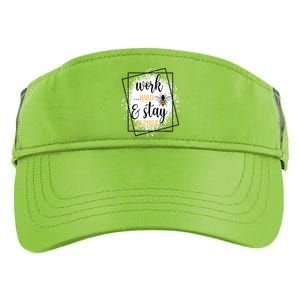 Work Hard Stay Humble Honey Bee Birthday Christmas Gift Adult Drive Performance Visor