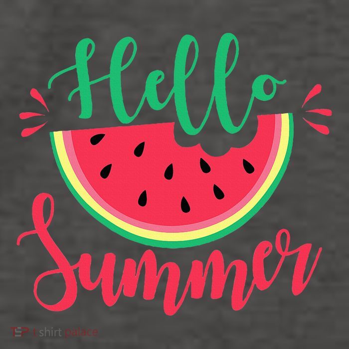 Watermelon Hello Summer Vector Backpack