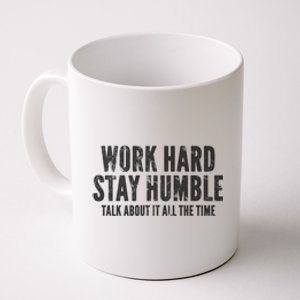 Work Hard Stay Humble Light Gift Coffee Mug