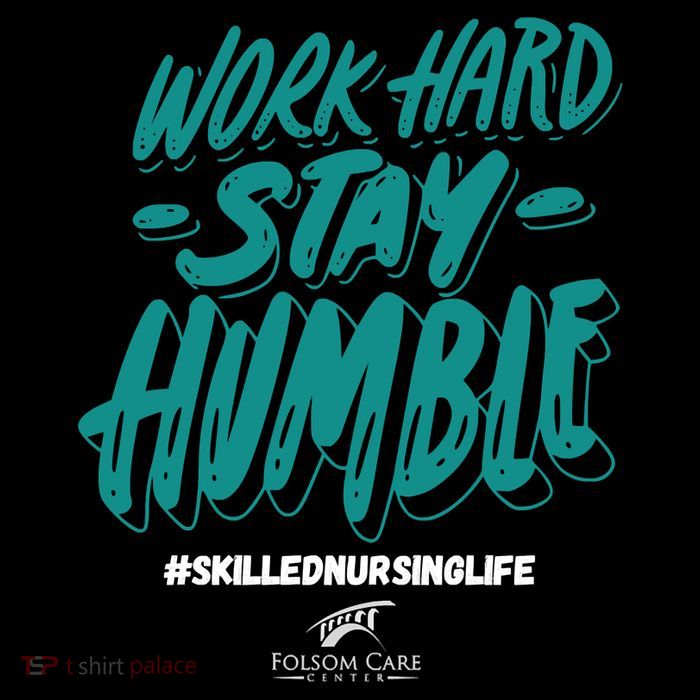 Work Hard Stay Humble Folsom Care Center Baby Bodysuit