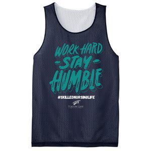 Work Hard Stay Humble Folsom Care Center Mesh Reversible Basketball Jersey Tank