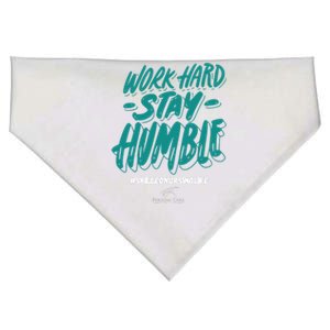 Work Hard Stay Humble Folsom Care Center USA-Made Doggie Bandana