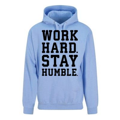 Work Hard Stay Humble Gym Hustle Success Motivation Great Gift Unisex Surf Hoodie