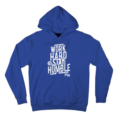 Work Hard Stay Humble Volleyball Gift Hoodie